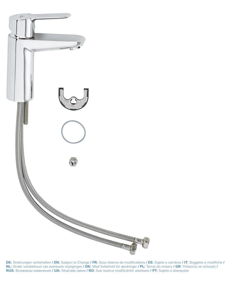 GROHE BauEdge Wastafelkraan - Met EcoJoy® - Zonder Waste - Chroom - 23330000 7 GROHE BauEdge Wastafelkraan - Met EcoJoy® - Zonder Waste - Chroom - 23330000 - Afbeelding 5