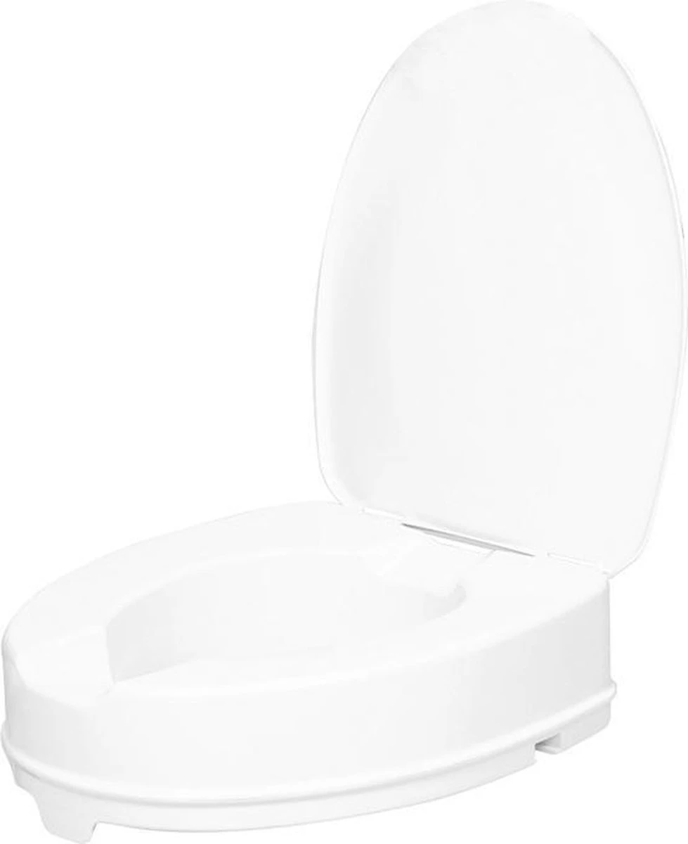 VITILITY Toiletverhoger Met Deksel 10 Cm - Wc Bril - Verhoogd Toilet 16 VITILITY Toiletverhoger Met Deksel 10 Cm - Wc Bril - Verhoogd Toilet - Afbeelding 14