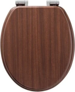 Tiger Douglas - Toiletbril - MDF - Walnoot 31 Tiger Douglas - Toiletbril - MDF - Walnoot -Badkamerproducten Winkel 980x1200 3