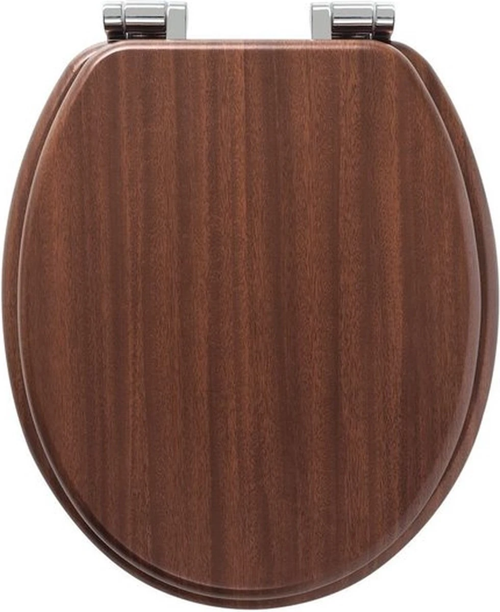 Tiger Douglas - Toiletbril - MDF - Walnoot 17 Tiger Douglas - Toiletbril - MDF - Walnoot - Afbeelding 15