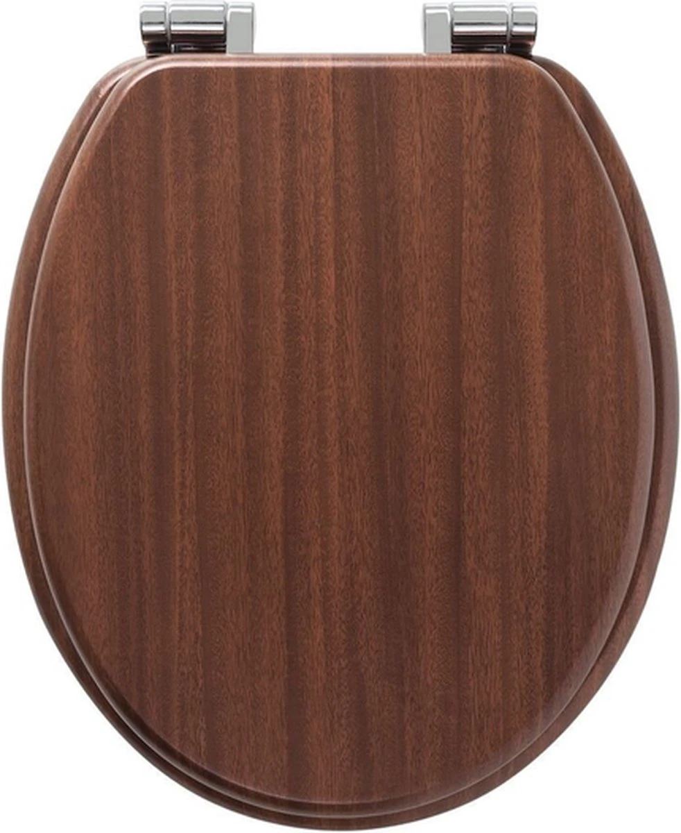 Tiger Douglas - Toiletbril - MDF - Walnoot 16 Tiger Douglas - Toiletbril - MDF - Walnoot - Afbeelding 14